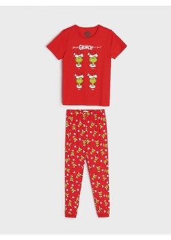 Sinsay - Piżama Grinch - czerwony ze sklepu Sinsay w kategorii Piżamy dziecięce - zdjęcie 169254848