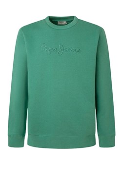 bluza męska pepe jeans pm582574 zielony ze sklepu Royal Shop w kategorii Bluzy męskie - zdjęcie 169255019