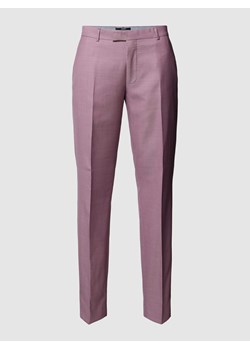 Spodnie do garnituru o kroju slim fit z żywej wełny model ‘Blayr’ ze sklepu Peek&Cloppenburg  w kategorii Spodnie męskie - zdjęcie 169255176