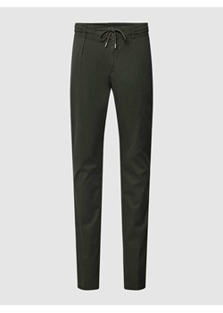 Spodnie o kroju regular fit z mieszanki lyocellu ze sklepu Peek&Cloppenburg  w kategorii Spodnie męskie - zdjęcie 169255188