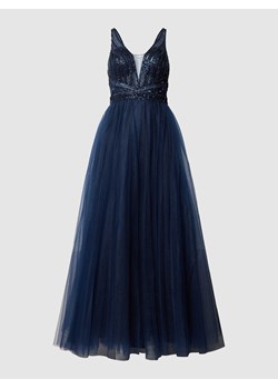 Sukienka wieczorowa z obszyciem cekinami ze sklepu Peek&Cloppenburg  w kategorii Sukienki - zdjęcie 169255219