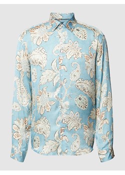 Koszula casualowa o luźnym kroju ze wzorem na całej powierzchni model ‘Matty’ ze sklepu Peek&Cloppenburg  w kategorii Koszule męskie - zdjęcie 169255378