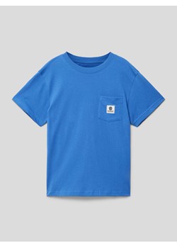 T-shirt z kieszenią na piersi model ‘BASIC’ ze sklepu Peek&Cloppenburg  w kategorii T-shirty chłopięce - zdjęcie 169255458