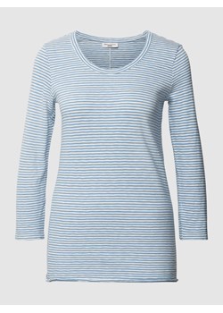 Bluzka z długim rękawem z wzorem w paski ze sklepu Peek&Cloppenburg  w kategorii Bluzki damskie - zdjęcie 169255695