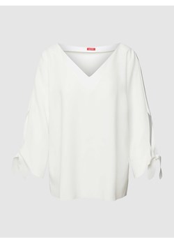 Bluzka w jednolitym kolorze z rękawem o dł. 3/4 ze sklepu Peek&Cloppenburg  w kategorii Bluzki damskie - zdjęcie 169255785