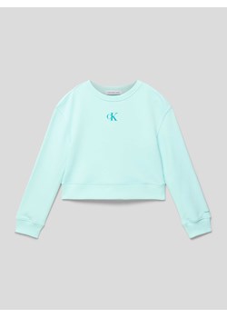 Bluza z nadrukiem z logo ze sklepu Peek&Cloppenburg  w kategorii Bluzy dziewczęce - zdjęcie 169255835