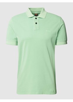 Koszulka polo o kroju slim fit z detalem z logo model ‘Prime’ ze sklepu Peek&Cloppenburg  w kategorii T-shirty męskie - zdjęcie 169255909