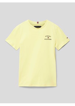 T-shirt z nadrukiem z logo ze sklepu Peek&Cloppenburg  w kategorii T-shirty chłopięce - zdjęcie 169255969