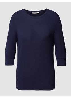 Sweter z dzianiny z fakturowanym wzorem ze sklepu Peek&Cloppenburg  w kategorii Swetry damskie - zdjęcie 169256035