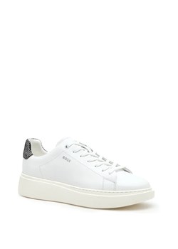 BOSS Skórzane trampki Amber Sneaker-GL ze sklepu Gomez Fashion Store w kategorii Trampki damskie - zdjęcie 169258175