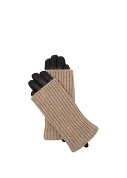 Liu Jo Skórzane rękawiczki | z dodatkiem wełny ze sklepu Gomez Fashion Store w kategorii Rękawiczki damskie - zdjęcie 169258246