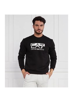 EA7 Ocieplana bluza | Regular Fit ze sklepu Gomez Fashion Store w kategorii Bluzy męskie - zdjęcie 169259866
