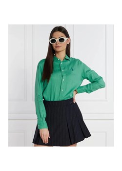POLO RALPH LAUREN Lniana koszula | Regular Fit ze sklepu Gomez Fashion Store w kategorii Koszule damskie - zdjęcie 169260458