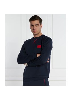 Hugo Bodywear Bluza Patch | Relaxed fit ze sklepu Gomez Fashion Store w kategorii Bluzy męskie - zdjęcie 169261376