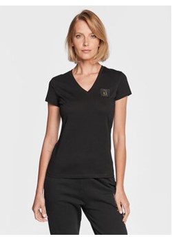Armani Exchange T-Shirt 8NYTNX YJG3Z 1200 Czarny Regular Fit ze sklepu MODIVO w kategorii Bluzki damskie - zdjęcie 169284136