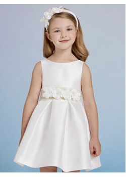 Abel & Lula Sukienka elegancka 5027 Biały ze sklepu MODIVO w kategorii Sukienki dziewczęce - zdjęcie 169284435