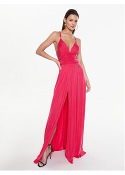 Elisabetta Franchi Sukienka wieczorowa AB-430-32E2-V700 Różowy Regular Fit ze sklepu MODIVO w kategorii Sukienki - zdjęcie 169284505