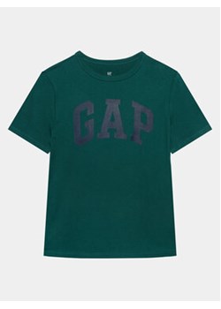 Gap T-Shirt 747794-03 Zielony Regular Fit ze sklepu MODIVO w kategorii T-shirty chłopięce - zdjęcie 169284619