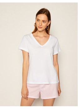 Lauren Ralph Lauren T-Shirt I811527 Biały Regular Fit ze sklepu MODIVO w kategorii Piżamy damskie - zdjęcie 169284797