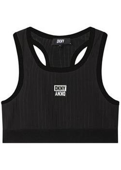 DKNY Top D35S91 D Czarny Regular Fit ze sklepu MODIVO w kategorii Staniki dla dziewczynki - zdjęcie 169285046