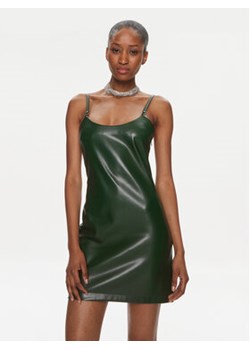 Patrizia Pepe Sukienka codzienna 8A1248/E005-G570 Zielony Slim Fit ze sklepu MODIVO w kategorii Sukienki - zdjęcie 169285056