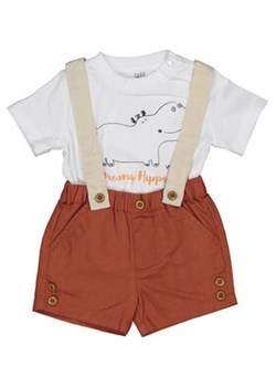 Birba Trybeyond Komplet t-shirt i spodenki 999 69017 00 Biały Regular Fit ze sklepu MODIVO w kategorii Komplety niemowlęce - zdjęcie 169285066