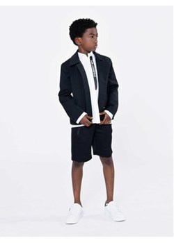 Karl Lagerfeld Kids Koszula Z25400 D Biały Regular Fit ze sklepu MODIVO w kategorii Koszule chłopięce - zdjęcie 169285328