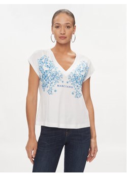 Marciano Guess T-Shirt 4GGP00 6138A Biały Regular Fit ze sklepu MODIVO w kategorii Bluzki damskie - zdjęcie 169285426