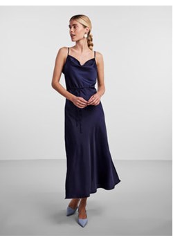 YAS Sukienka koktajlowa Thea 26028891 Niebieski Standard Fit ze sklepu MODIVO w kategorii Sukienki - zdjęcie 169285559
