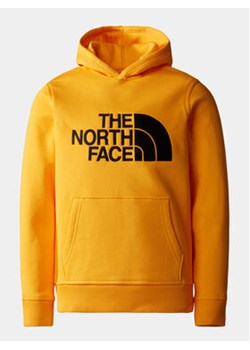 The North Face Bluza Drew Peak NF0A82EN Żółty Regular Fit ze sklepu MODIVO w kategorii Bluzy chłopięce - zdjęcie 169285837