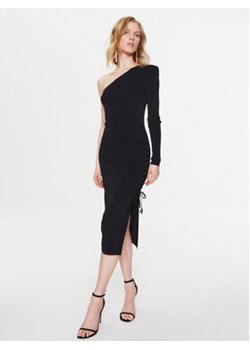 Elisabetta Franchi Sukienka koktajlowa AM-91B-32E2-V480 Czarny Slim Fit ze sklepu MODIVO w kategorii Sukienki - zdjęcie 169285969