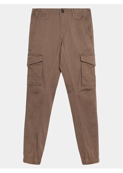 Jack&Jones Junior Spodnie materiałowe Paul 12151646 Szary Slim Fit ze sklepu MODIVO w kategorii Spodnie chłopięce - zdjęcie 169286108