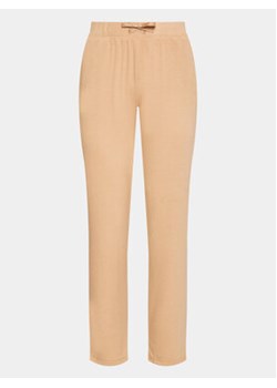 Passionata Spodnie dzianinowe Guimauve P5U160 Beżowy Regular Fit ze sklepu MODIVO w kategorii Spodnie damskie - zdjęcie 169286526