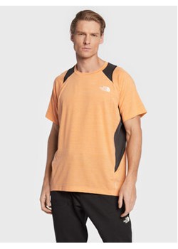 The North Face T-Shirt Athletic Outdoor Glacier NF0A5IMI Pomarańczowy Regular Fit ze sklepu MODIVO w kategorii T-shirty męskie - zdjęcie 169286768