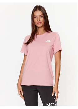 The North Face T-Shirt Foundation Graphic NF0A86XQ Różowy Regular Fit ze sklepu MODIVO w kategorii Bluzki damskie - zdjęcie 169286858
