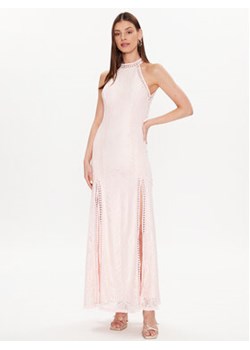 Guess Sukienka wieczorowa Sunset W2YK96 K3I20 Różowy Slim Fit ze sklepu MODIVO w kategorii Sukienki - zdjęcie 169286898