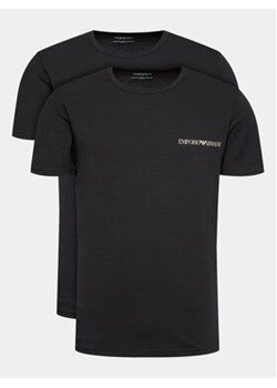Emporio Armani Underwear Komplet 2 t-shirtów 111267 3R717 23820 Czarny Regular Fit ze sklepu MODIVO w kategorii T-shirty męskie - zdjęcie 169286995