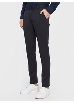 Blend Spodnie materiałowe Napa 20711182 Granatowy Slim Fit ze sklepu MODIVO w kategorii Spodnie męskie - zdjęcie 169287617