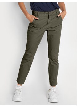 Kaffe Spodnie materiałowe Mette 10506121 Zielony Regular Fit ze sklepu MODIVO w kategorii Spodnie damskie - zdjęcie 169287975