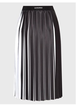 Ermanno Firenze Spódnica plisowana D42EO002EL0 Czarny Regular Fit ze sklepu MODIVO w kategorii Spódnice - zdjęcie 169288128