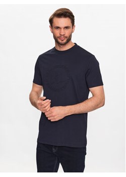 KARL LAGERFELD T-Shirt 755031 532225 Granatowy Regular Fit ze sklepu MODIVO w kategorii T-shirty męskie - zdjęcie 169288207