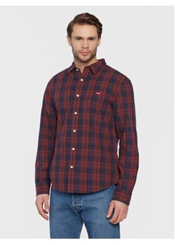 Levi's® Koszula Battery Housemark 86625-0025 Bordowy Slim Fit ze sklepu MODIVO w kategorii Koszule męskie - zdjęcie 169288297