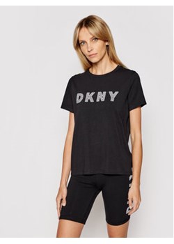 DKNY Sport T-Shirt DP0T7440 Czarny Regular Fit ze sklepu MODIVO w kategorii Bluzki damskie - zdjęcie 169288339