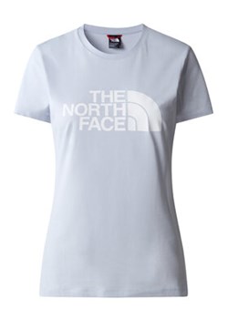 The North Face T-Shirt Easy NF0A4T1Q Niebieski Regular Fit ze sklepu MODIVO w kategorii Bluzki damskie - zdjęcie 169288438