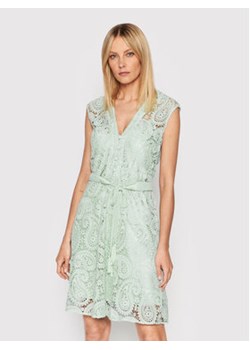 Guess Sukienka letnia Mykonos W2GK92 WEJX0 Zielony Regular Fit ze sklepu MODIVO w kategorii Sukienki - zdjęcie 169288515