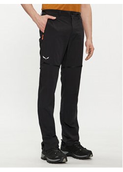 Salewa Spodnie outdoor Puez 28874 Czarny Regular Fit ze sklepu MODIVO w kategorii Spodnie męskie - zdjęcie 169288595