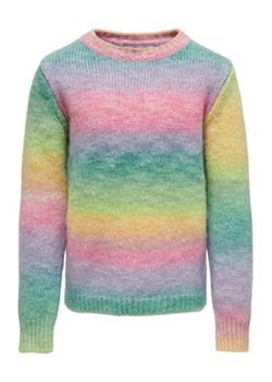 Kids ONLY Sweter Rainbow 15273007 Kolorowy Regular Fit ze sklepu MODIVO w kategorii Swetry dziewczęce - zdjęcie 169288715