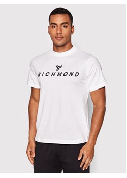 John Richmond T-Shirt UMA22103TS Biały Regular Fit ze sklepu MODIVO w kategorii T-shirty męskie - zdjęcie 169288737