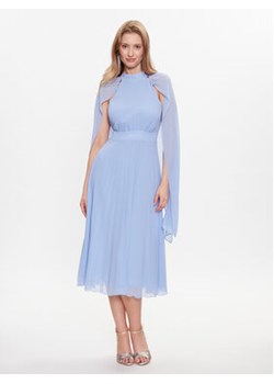Liu Jo Sukienka koktajlowa WA3318 TS191 Niebieski Regular Fit ze sklepu MODIVO w kategorii Sukienki - zdjęcie 169288766