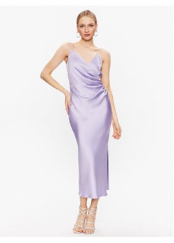 Imperial Sukienka koktajlowa AB5MFBA Fioletowy Regular Fit ze sklepu MODIVO w kategorii Sukienki - zdjęcie 169288898